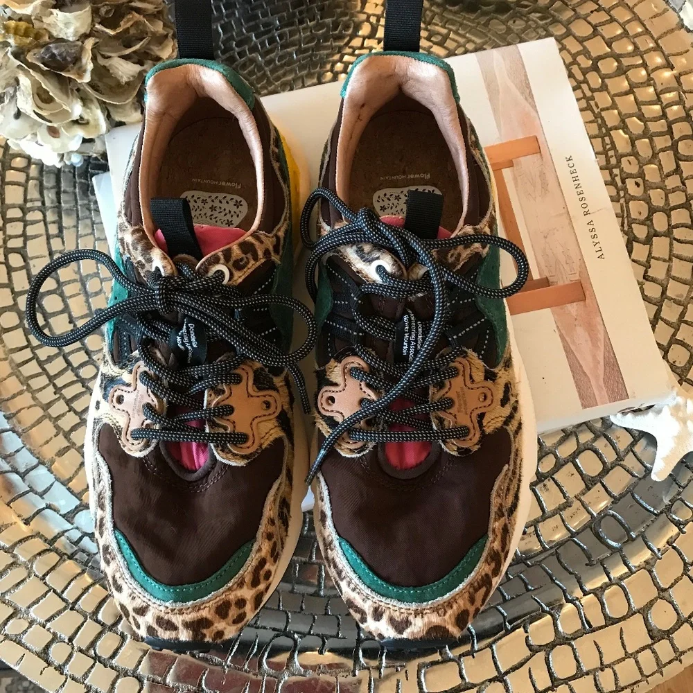 BOHO-CHIC 🔥 STATEMENT SNEAKERS FLOWER MOUNTAIN YAMANO 3 UNI